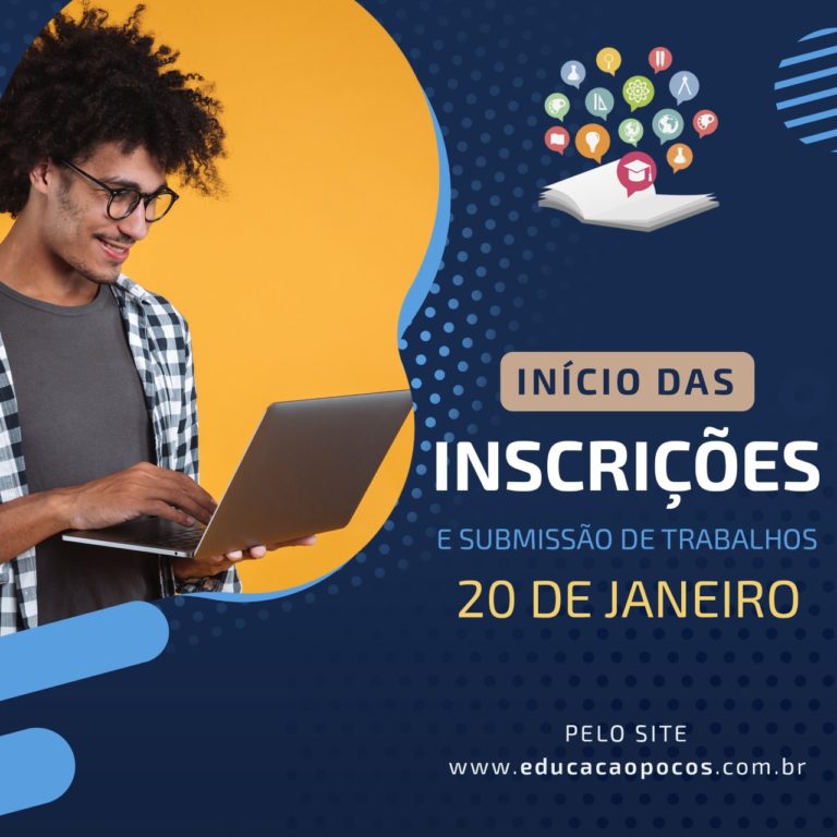 5º. Congresso Nacional de Educação de Poços de Caldas abre inscrições a partir de quarta, dia 20