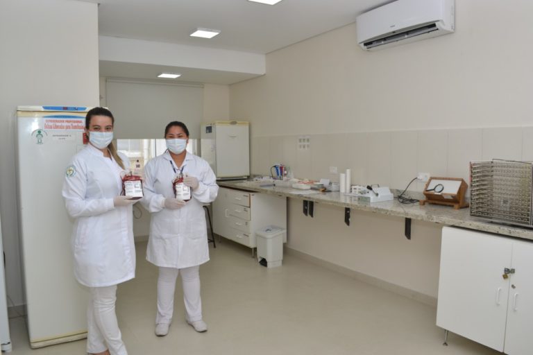 Agência Transfusional da Santa Casa recebe pontuação de 99,1% de grau de eficiência técnica
