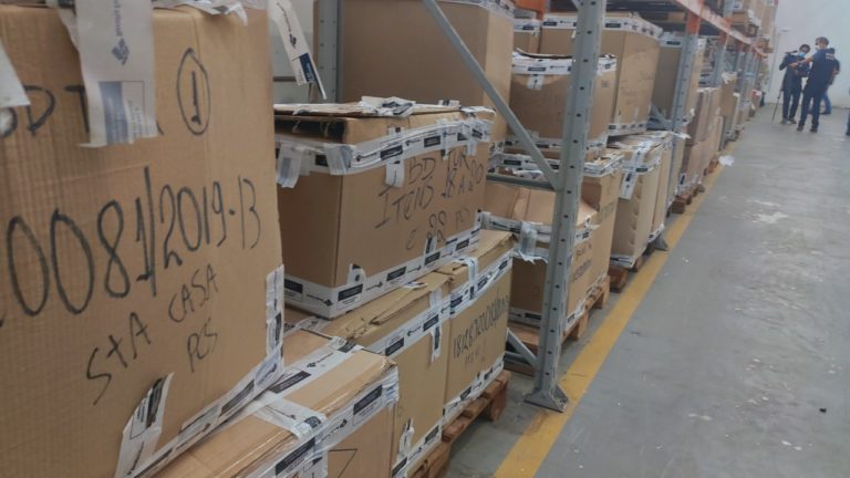 Santa Casa recebe cerca de  R$50 mil em mercadorias da Receita Federal