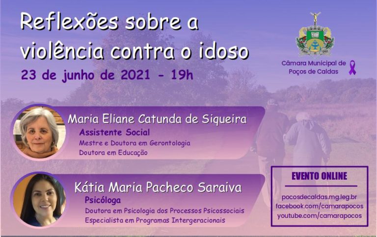 Câmara realiza palestra com o tema “Reflexões sobre a violência contra o idoso”