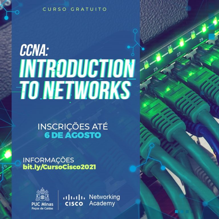 PUC abre inscrições para curso gratuito de introdução a redes de computadores