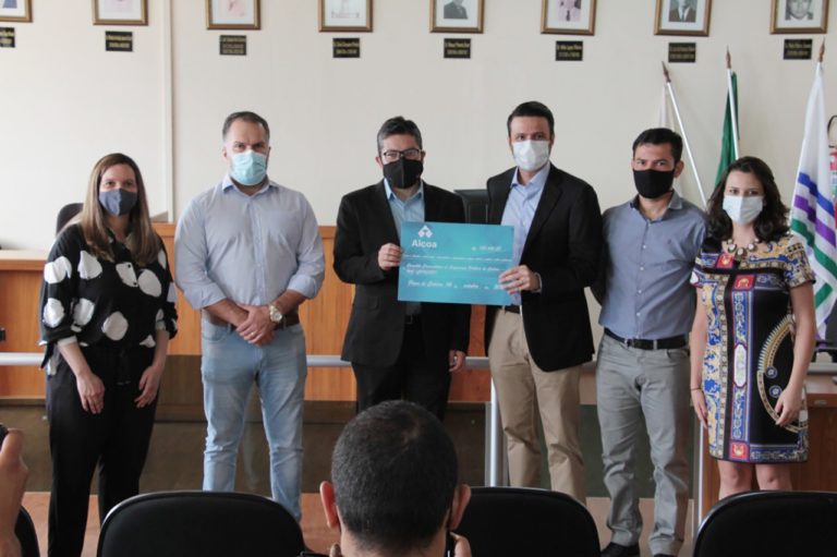 Alcoa doa mais de R$ 130 mil para projeto de incentivo ao turismo “Visite Caldas”