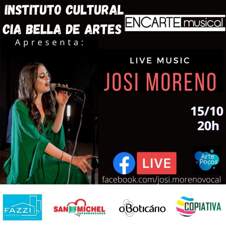 Encarte Musical apresenta Josi Moreno nesta sexta