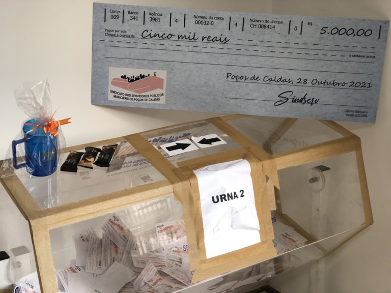 Sindserv promove Sorteio de Prêmios em homenagem ao Dia do Servidor