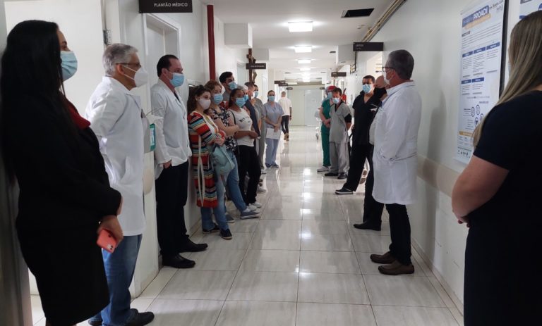 Em parceria com o HCor de São Paulo, Santa Casa busca diminuir número de infecções hospitalares no CTI