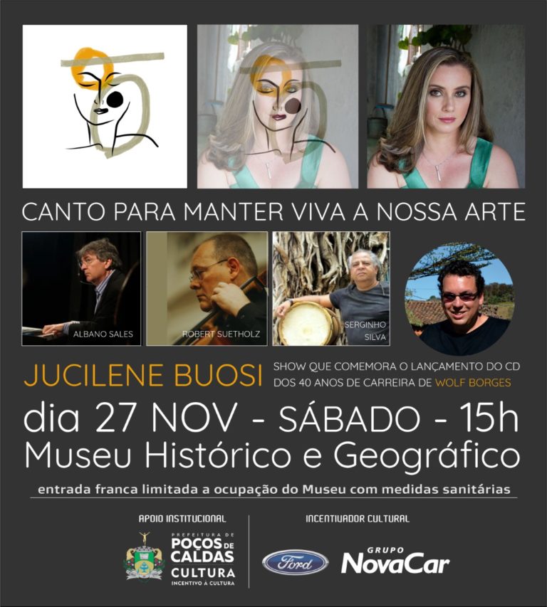 Jucilene Buosi faz shows de lançamento do novo CD neste sábado