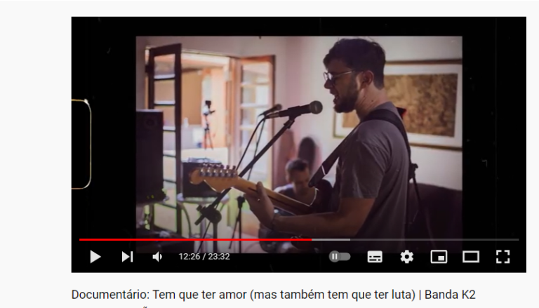 Banda K2 lança documentário sobre o processo de gravação de EP