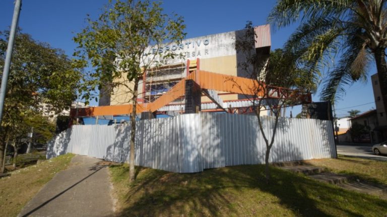 Começa reforma total do complexo do Ginásio Moleque César, na Cascatinha