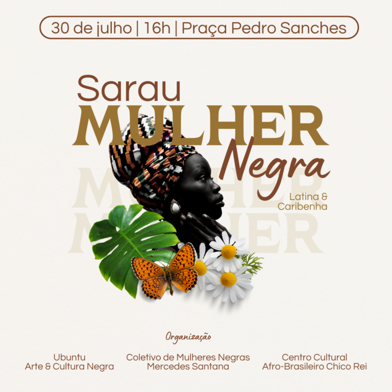 Sarau celebra o Dia Internacional da Mulher Negra, Latino-Americana e Caribenha neste sábado
