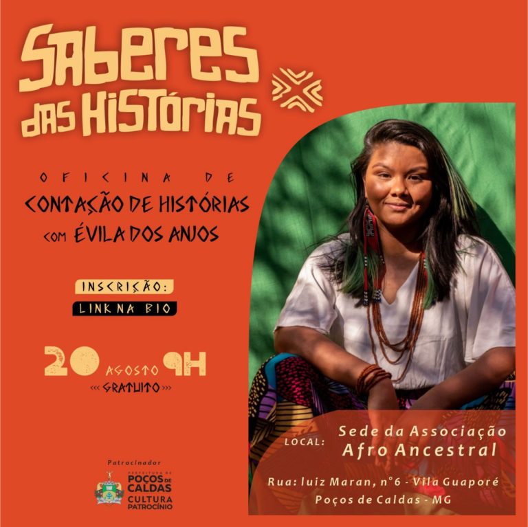 Projeto Saberes das Histórias tem atividades neste fim de semana