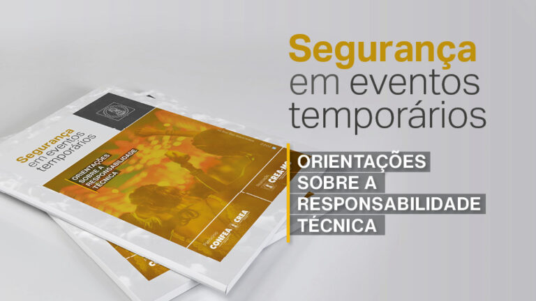 Crea-MG lança cartilha sobre segurança em eventos