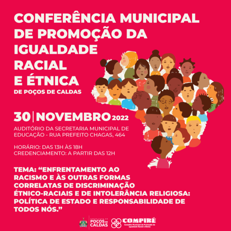 Conferência Municipal de Promoção da Igualdade Racial acontece na quarta, 30
