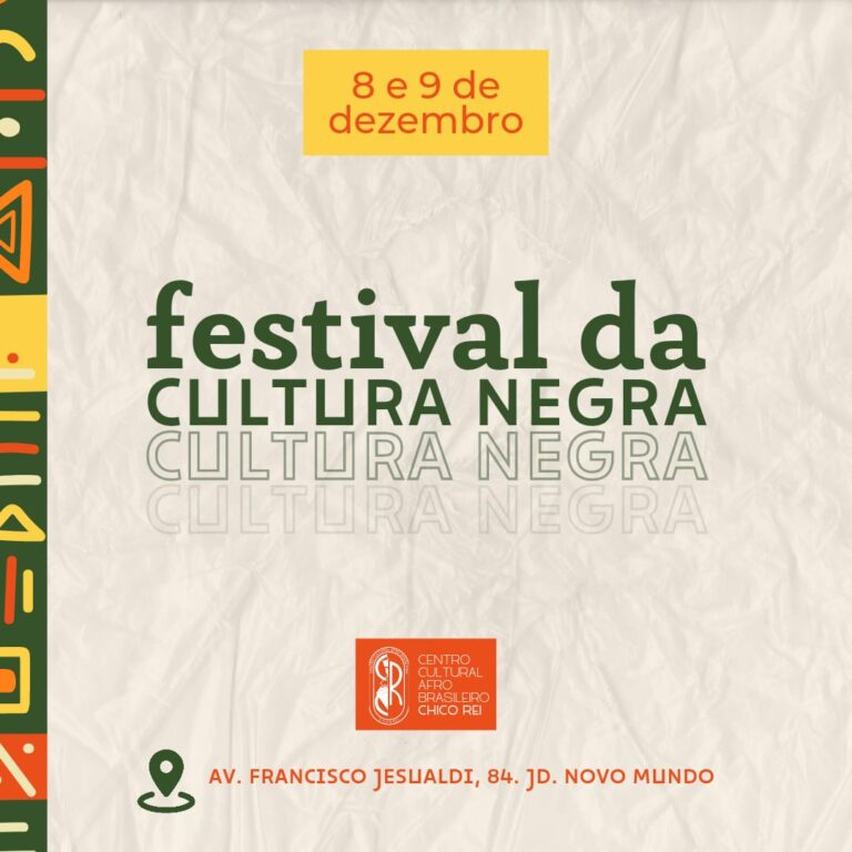 Chico Rei realiza Festival da Cultura Negra e inaugura Biblioteca Afrocentrada