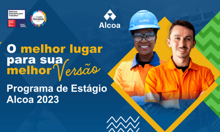 Programa de Estágio da Alcoa tem prazo de inscrições prorrogado até 10 de fevereiro