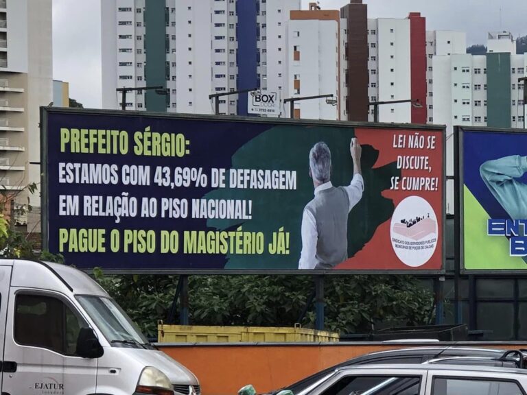 Sindserv cobra pagamento do piso do magistério