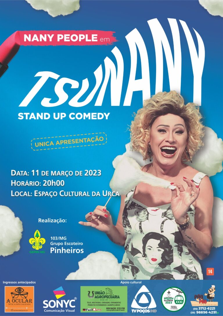 Teatro da Urca recebe o espetáculo ‘Tsunany” neste sábado, 11