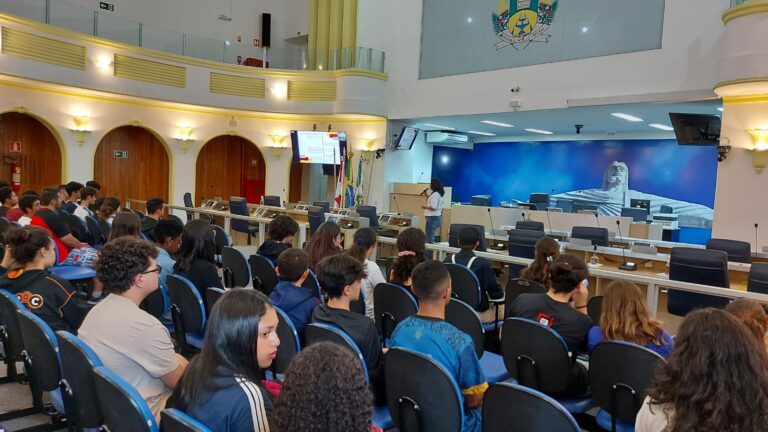 Oficinas do Parlamento Jovem abordam os temas Papel do Vereador e Constituição Federal