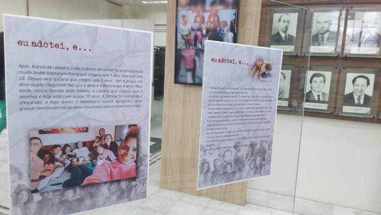 Exposição na Câmara retrata importância do incentivo à adoção de crianças e adolescentes