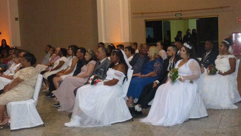 Inscrições abertas para o Casamento Coletivo 2023