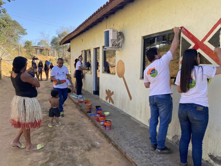 Alcoa Poços de Caldas promove ACTION na Tribo Indígena Xucuru Kariri