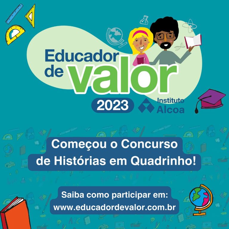 Instituto Alcoa lança 3ª edição da Campanha “Educador de Valor” para reconhecer educadores, estudantes e escola