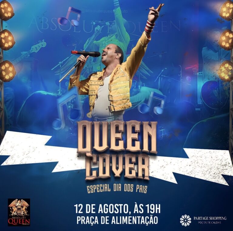 Cover da banda Queen faz show este sábado no shopping