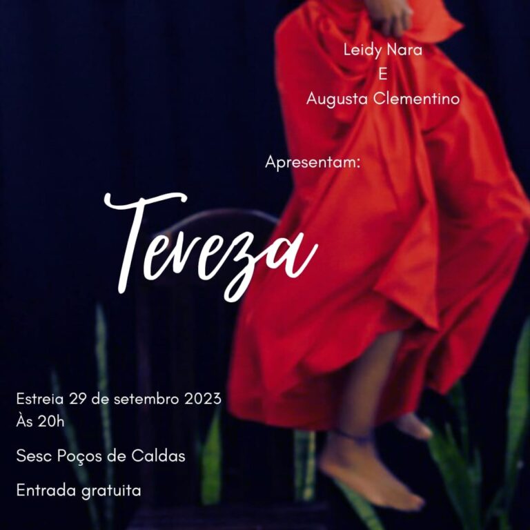 “Tereza”, espetáculo que trata sobre o papel da mulher negra está no Sesc nesta sexta
