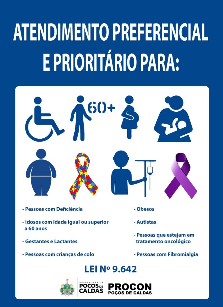 Procon orienta para cumprimento do atendimento preferencial e prioritário às pessoas com deficiência