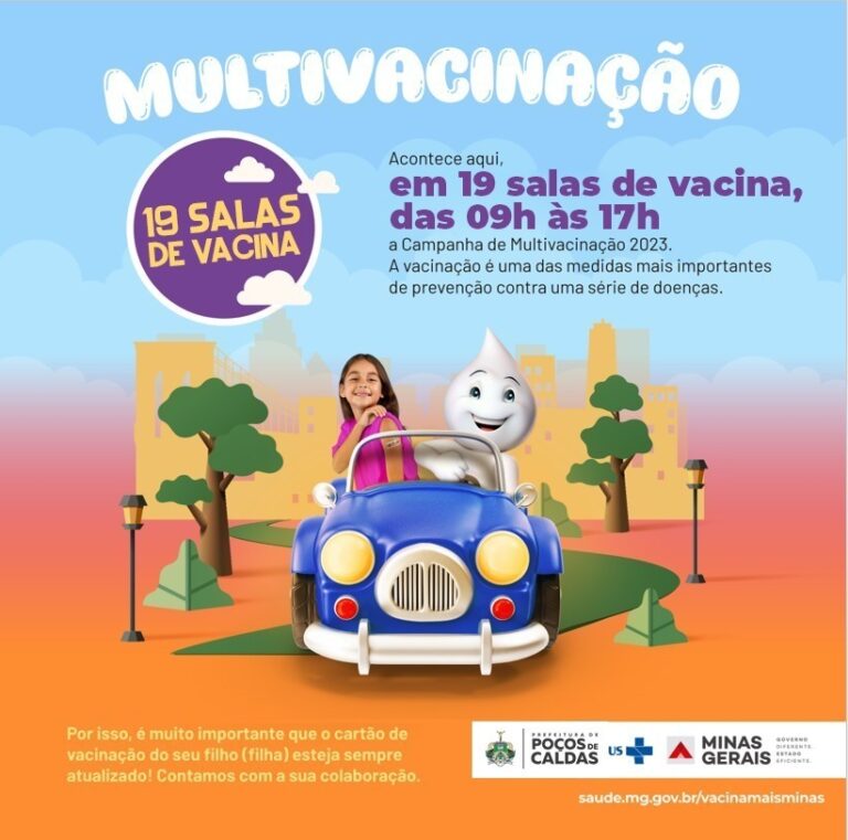 Campanha de Multivacinação acontece neste sábado, 28