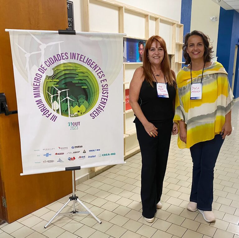 Representantes do HUB de Inovação, Aceleração e Sustentabilidade (HUAIS) participam do Fórum Mineiro de Cidades Inteligentes e Sustentáveis