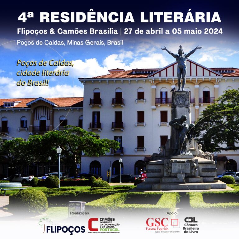 Flipoços e Camões Brasília realizam Residência Literária 2024 no Brasil com chamamento público em Portugal