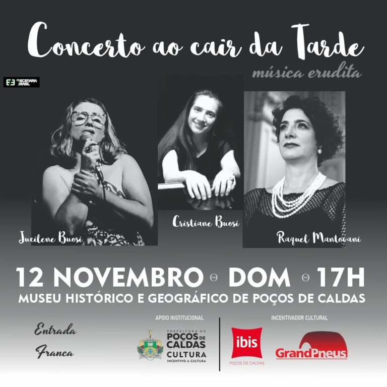 Museu Histórico tem concerto lírico neste domingo, com entrada franca