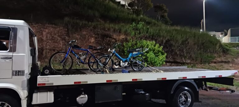 Guarda Civil Municipal apreende ciclomotores irregulares
