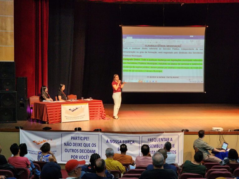 Servidores Municipais irão pleitear reajuste de 14% e Vale Alimentação de R$ 850