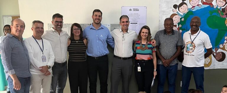 Com a parceria da Alcoa, CEI Paulo Rodrigues Rosa inaugura projeto de revitalização