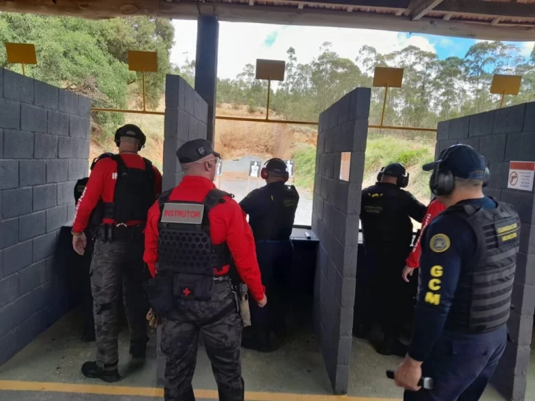 Guarda Municipal participa de treino de requalificação e armamento