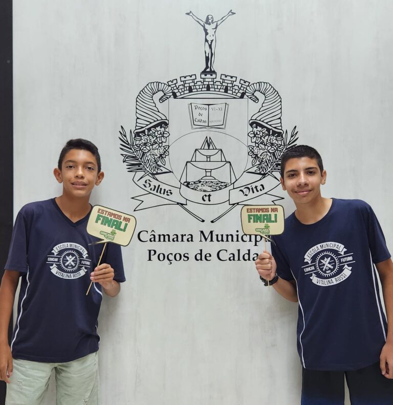 Dupla da EM Vitalina Rossi vai representa Poços na Gincana do Saber Regional