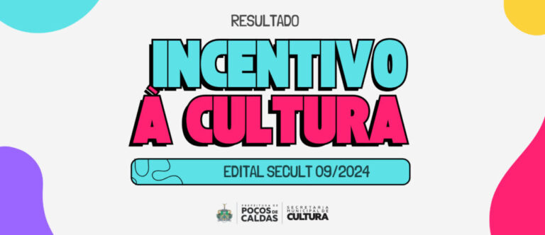 Incentivo à Cultura 2025 terá recursos de R$ 1,8 mi
