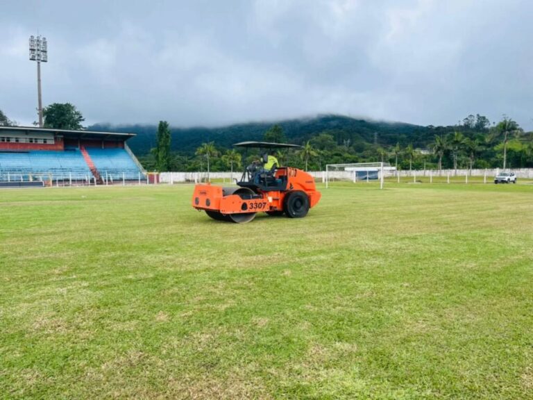 Gramado do Ronaldão está sendo preparado para o Módulo II 2025