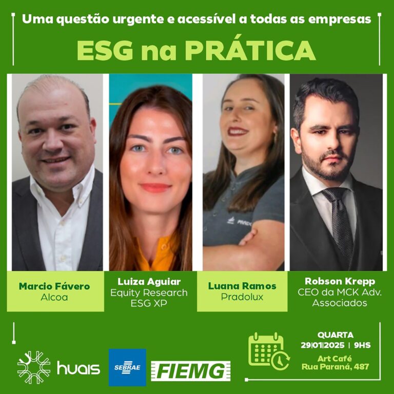 Evento reunirá líderes empresariais e gestores para debater ESG e Parcerias Estratégicas