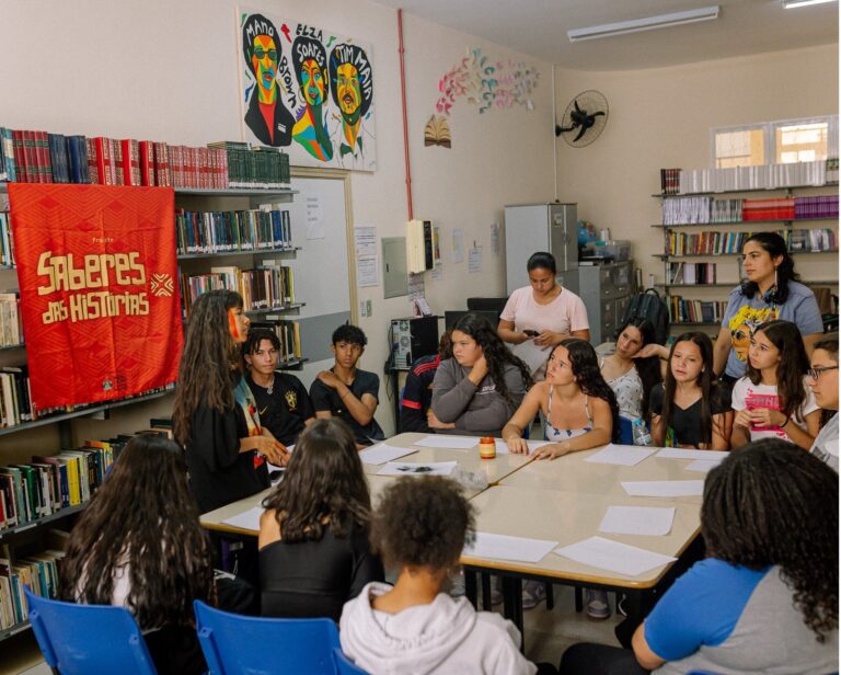 Circuito Saberes das Histórias reúne artistas indígenas em Poços