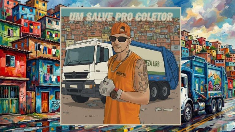 Dan-P Adeptos transforma cotidiano dos coletores em arte no clipe “Um Salve Pro Coletor”