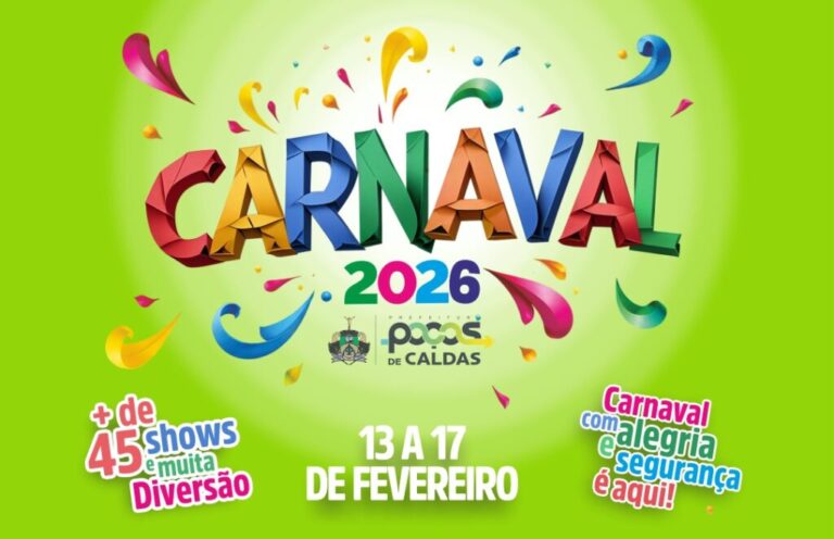 Programação do Carnaval 2026 começa na sexta, 14, e terá shows, blocos e atrações para toda a família