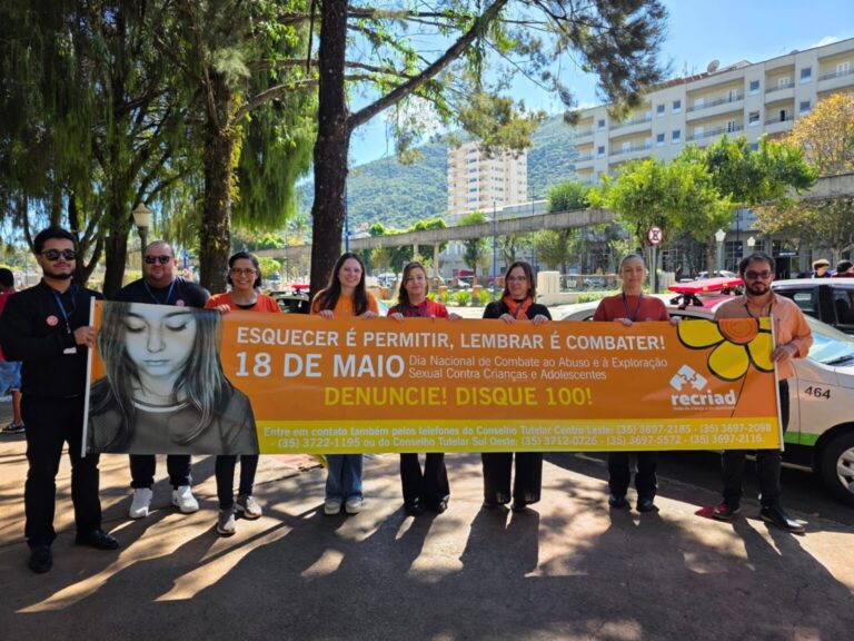 Maio Laranja mobiliza Poços no combate ao abuso e à exploração sexual de crianças e adolescentes