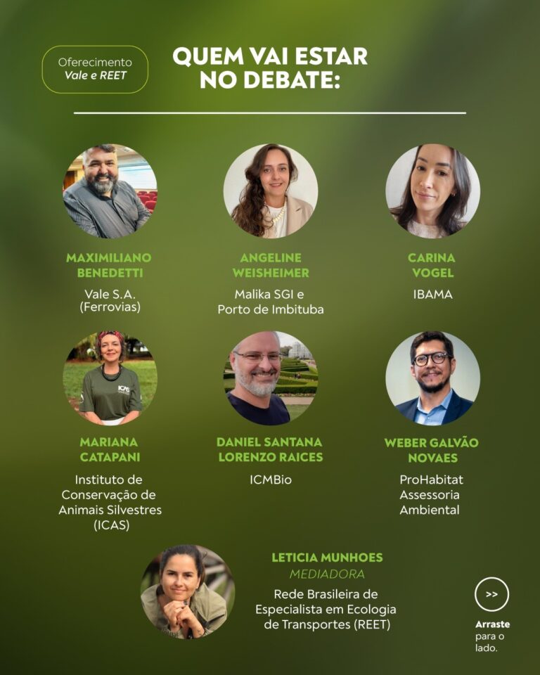 23º. Congresso Nacional de Meio Ambiente debate impactos dos transportes na fauna silvestre